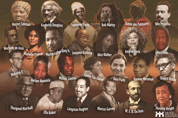 Imagem de personalidades negras